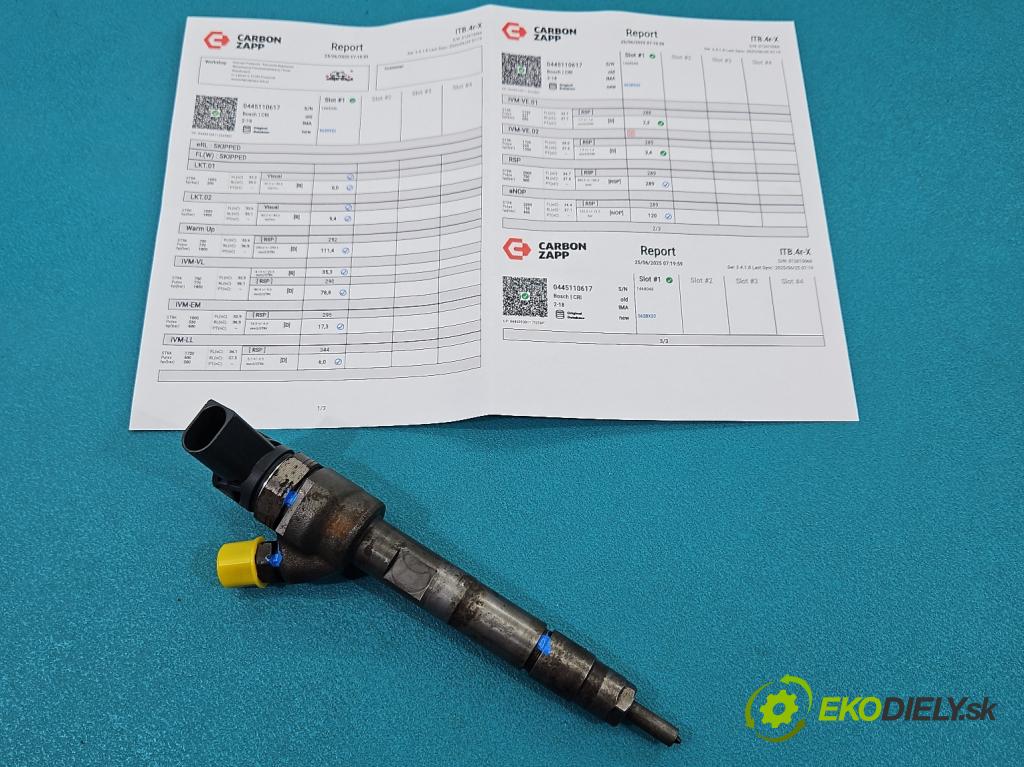Bmw 3 E90 2005-2013 2.0d 184hp automatic 135 kW 1995 cm3 5- vstrek 0445110617 (Vstrekovač paliva)