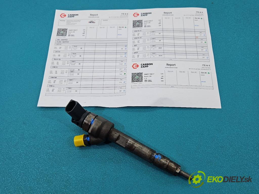 Bmw 3 E90 2005-2013 2.0d 184hp automatic 135 kW 1995 cm3 5- vstrek 0445110617 (Vstrekovač paliva)