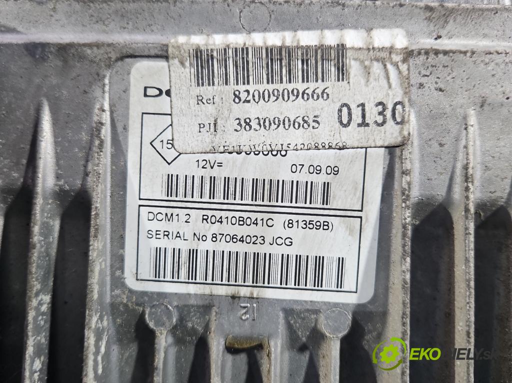 Renault Kangoo II 2008- 1.5 dci 68 HP manual 50 kW 1461 cm3 5- riadiaca jednotka motora 8200909666