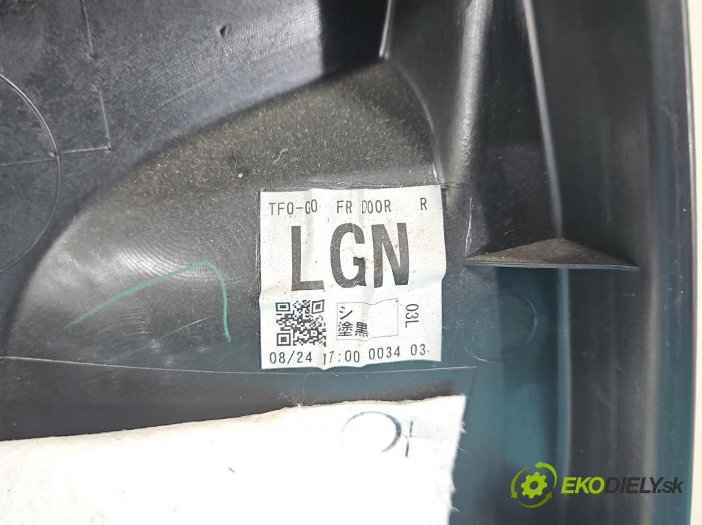Honda Jazz III 2008-2014 1.3 16V 88 hp automatic 65 kW 1339 cm3 5- Tapacír: dveře přední pravé