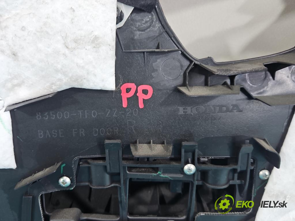 Honda Jazz III 2008-2014 1.3 16V 88 hp automatic 65 kW 1339 cm3 5- Tapacír: dveře přední pravé