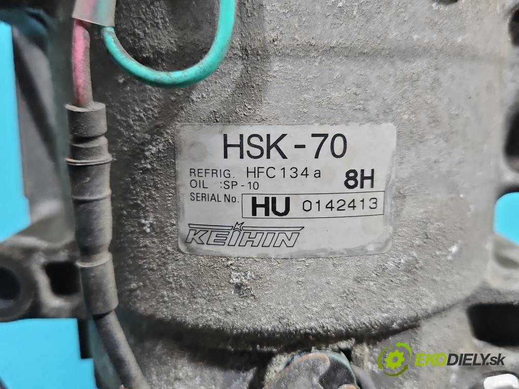Honda Jazz III 2008-2014 1.3 16V 88 HP automatic 65 kW 1339 cm3 5- Kompresor: klimatizácie HSK-70 (Kompresor klimatizácie)