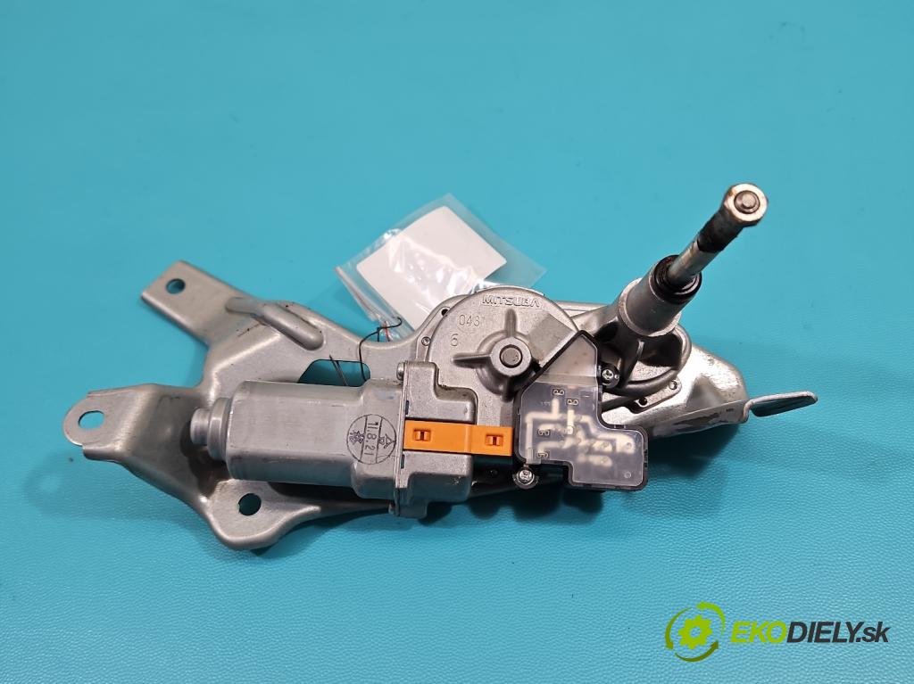 Honda Jazz III 2008-2014 1.3 16V 88 hp automatic 65 kW 1339 cm3 5- motor stěrače zadní