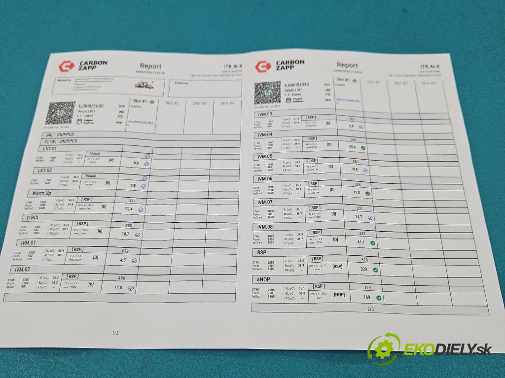 Renault Kangoo II 2008- 1.5 dci 68 HP manual 50 kW 1461 cm3 5- vstrek EJBR05102D (Vstrekovač paliva)