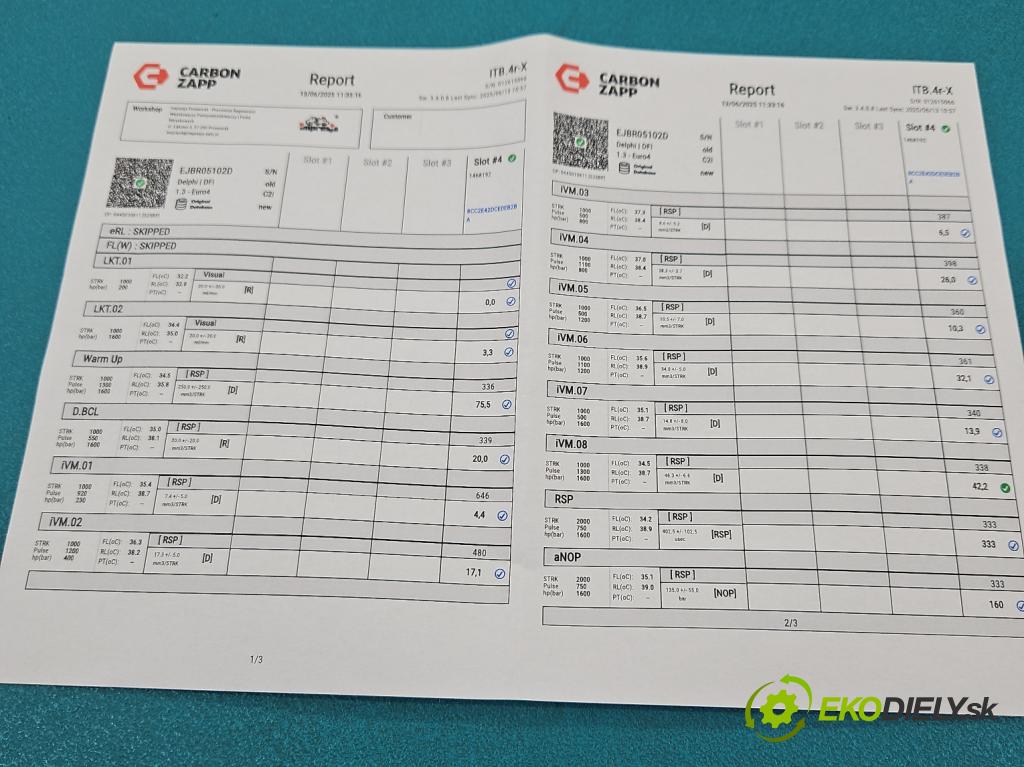 Renault Kangoo II 2008- 1.5 dci 68 HP manual 50 kW 1461 cm3 5- vstrek EJBR05102D (Vstrekovač paliva)