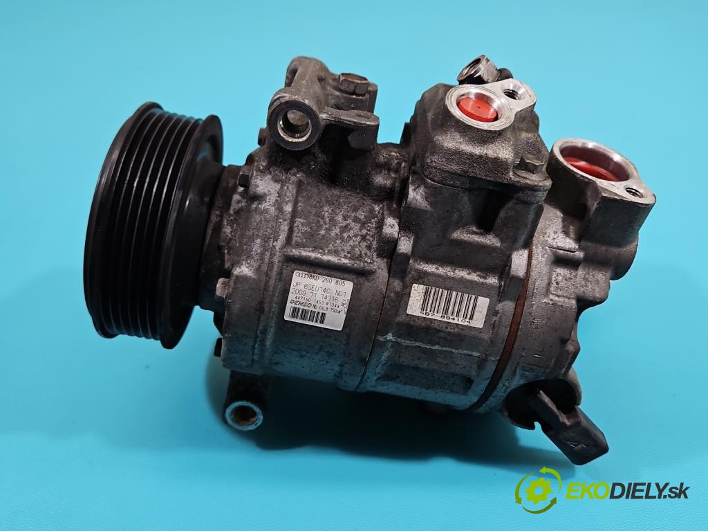 Audi A5 8T 2007-2016 2.0 TFSI 211KM manual 155 kW 1984 cm3 5- Kompresor: klimatizácie 8KD260805 (Kompresor klimatizácie)