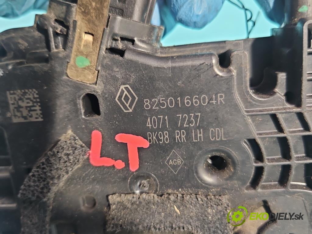 Renault Clio IV 2012-2020 1,2.0 16V 73 hp manual 54 kW 1149 cm3 5- zámek zadní levý 825016604R