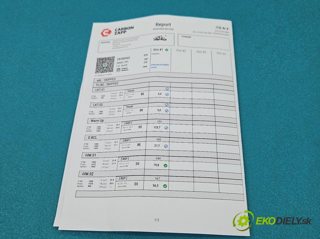 Citroen C4 Grand Picasso II 2013-2022 2.0 hdi 150 HP automatic 110 kW 1997 cm3 5- vstrek 28388960 (Vstrekovač paliva)