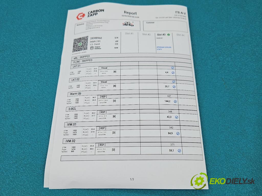 Citroen C4 Grand Picasso II 2013-2022 2.0 hdi 150 HP automatic 110 kW 1997 cm3 5- vstrek 28388960 (Vstrekovač paliva)