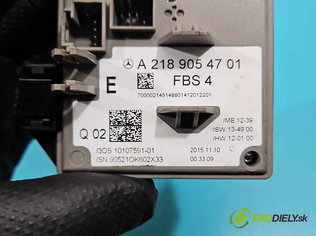 Mercedes E W212 2009-2016 2,2.0 cdi (651924) 136 HP automatic 100 kW 2143 cm3 5- Spínačka A2189054701 (Spínacia skrinka)