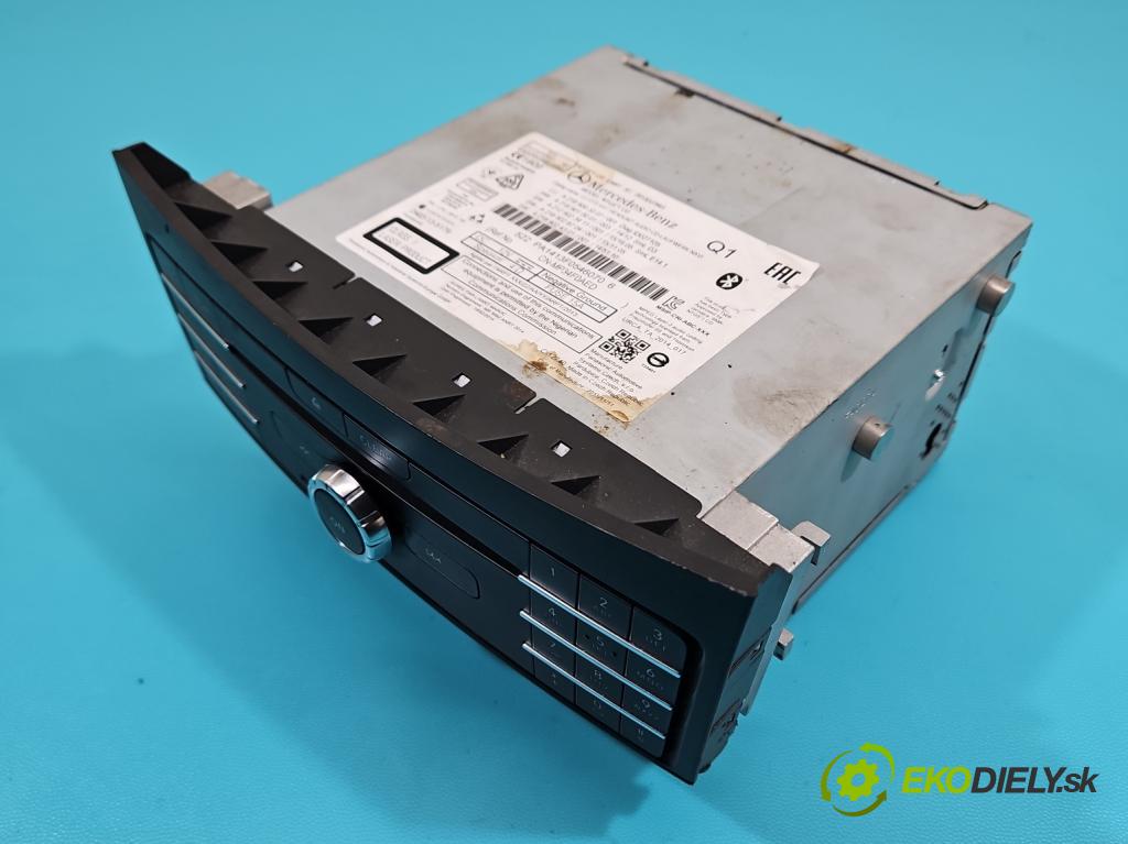Mercedes E W212 2009-2016 2,2.0 cdi (651924) 136 HP automatic 100 kW 2143 cm3 5- Radio originál A2189003307