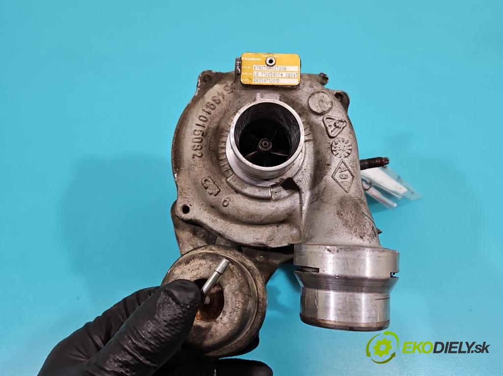 Renault Kangoo II 2008- 1.5 dci 68 hp manual 50 kW 1461 cm3 5- Turbodmychadlo 54359710012 (Kompletní turbodmychadlo)