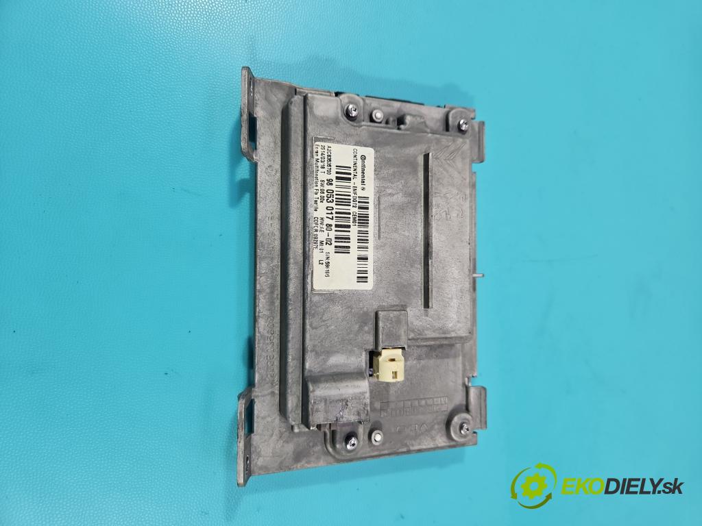 Peugeot 208 I 2012-2019 1.2 Pure Tech: 82 HP manual 60 kW 1199 cm3 5- Zobrazit: 9805301780 (Prístrojová doska)