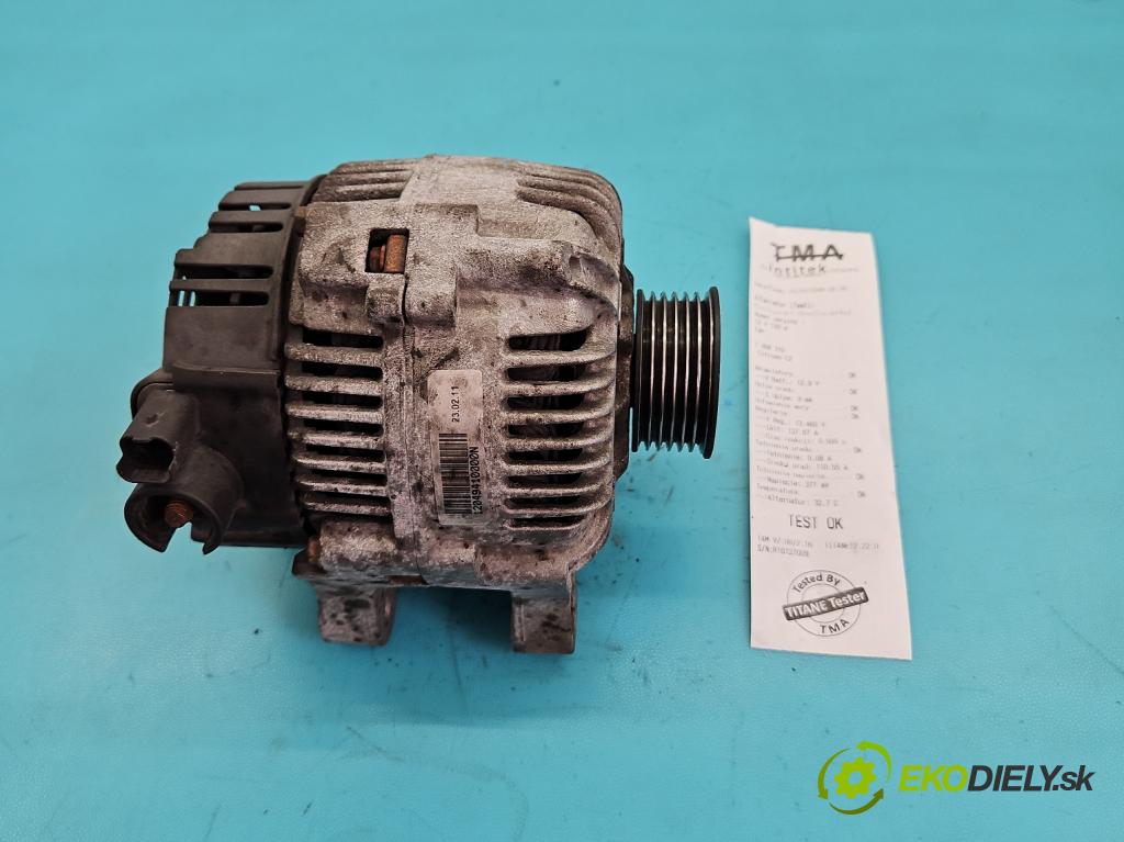 Citroen C2 1.1 8v 60 HP manual 44 kW 1124 cm3 3- Alternator  (Alternátor)