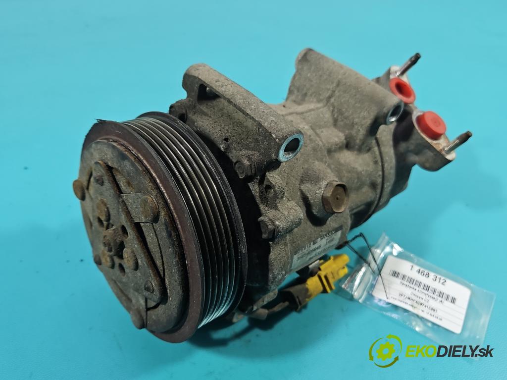 Citroen C2 1.1 8v 60 HP manual 44 kW 1124 cm3 3- Kompresor: klimatizácie 9655191680 (Kompresor klimatizácie)