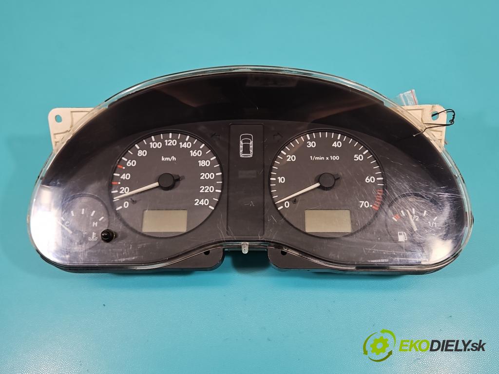 Vw Sharan I 1995-2010 1.8 T 150 HP manual 110 kW 1781 cm3 5- prístrojovka/ budíky 7M0920821J (Prístrojová doska)