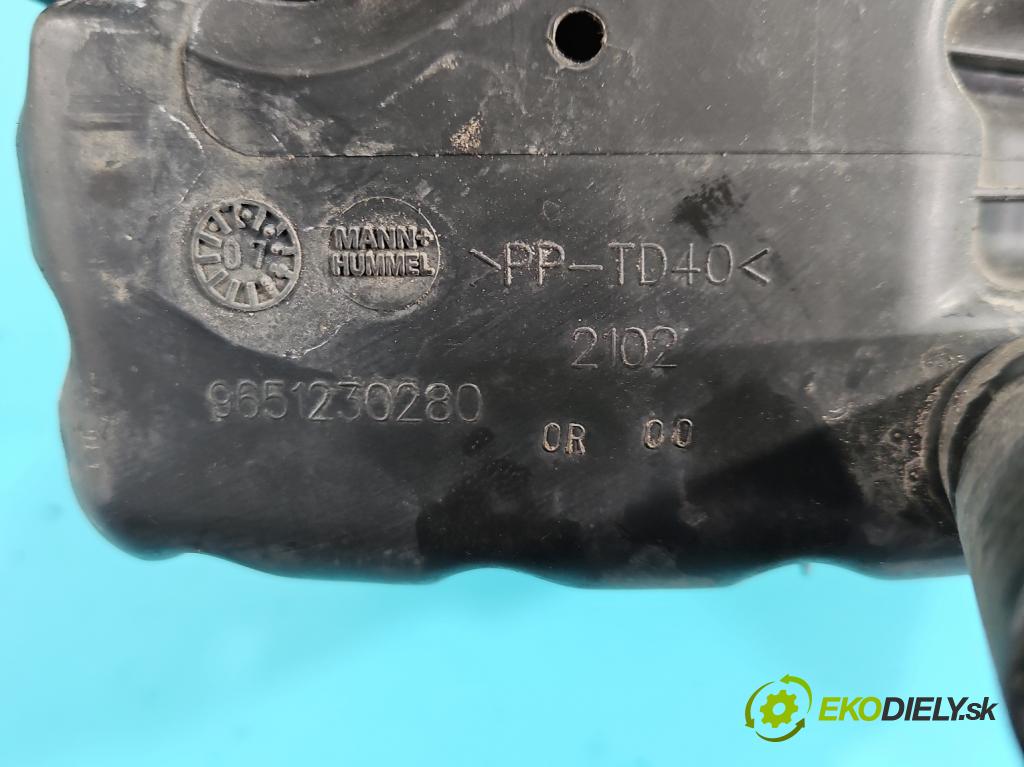 Citroen C4 Grand picasso I 2006-2013 1,8.0 18V 125 HP manual 92 kW 1749 cm3 5- obal filtra vzduchu 9651230280 (Obal vzduchového filtra)