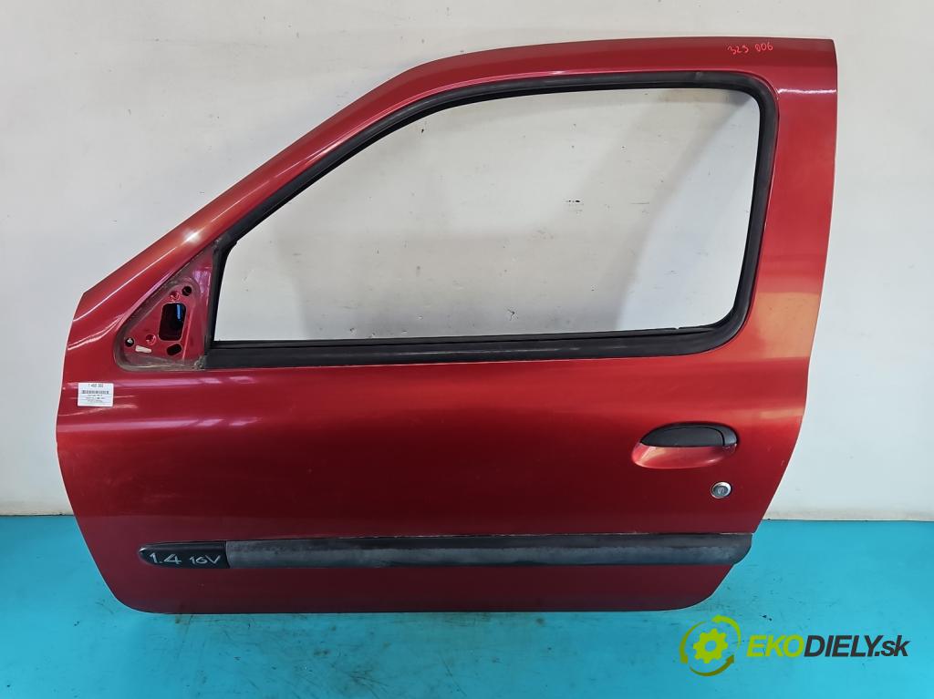 Renault Clio II 1998-2012 1.4 16V 98 hp manual 72 kW 1390 cm3 3- dveře přední levé  (Klika dveří ostatní)