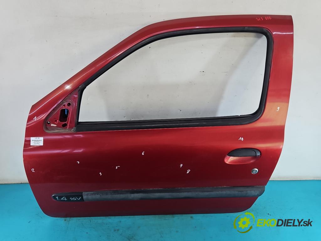 Renault Clio II 1998-2012 1.4 16V 98 hp manual 72 kW 1390 cm3 3- dveře přední levé (Klika dveří ostatní)
