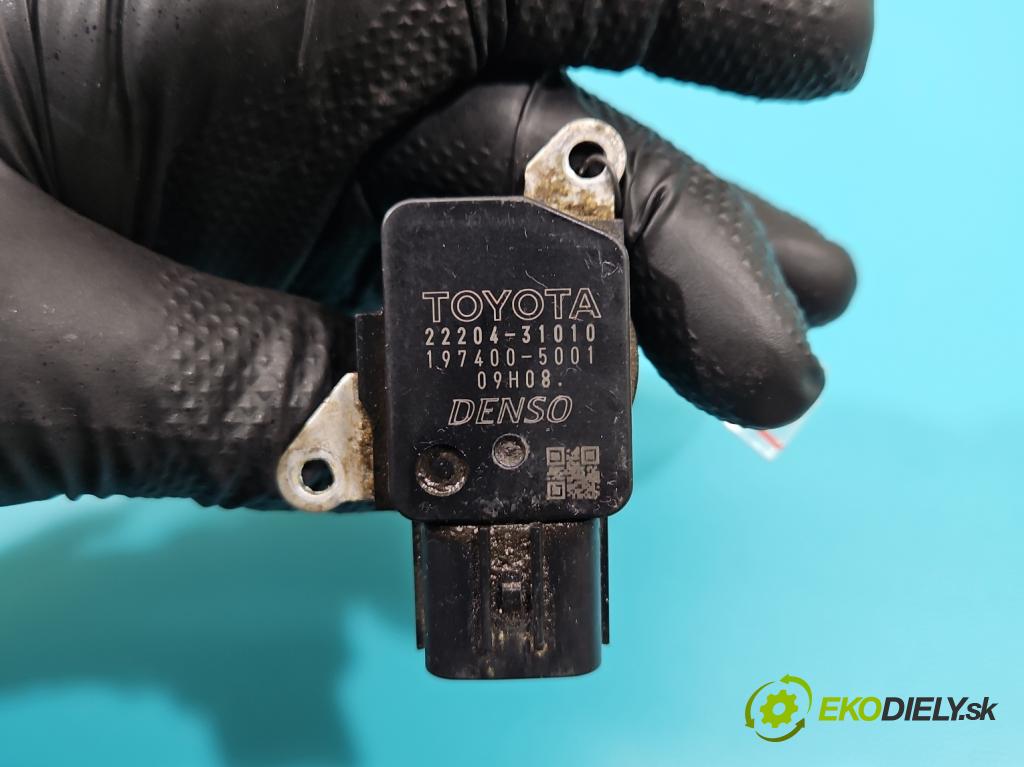 Toyota Rav4 III 2005-2012 2.0 vvti 152KM manual 112 kW 1998 cm3 5- průtokoměr: 22204-31010 (Váha vzduchu)