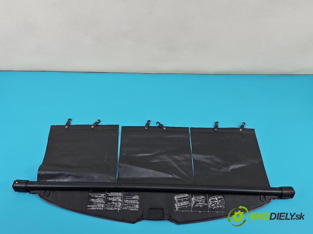Toyota Corolla Verso II 2004-2009 2.0 D4D 116 HP manual 85 kW 1995 cm3 5- roleta  (Roleta kufra)