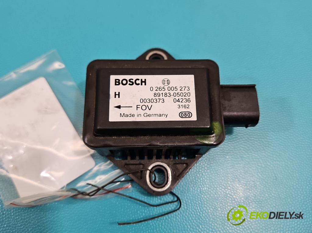 Toyota Corolla Verso II 2004-2009 2.0 D4D 116 hp manual 85 kW 1995 cm3 5- snímač ESP 0265005273