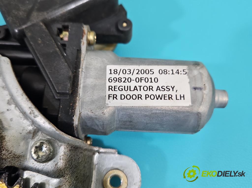 Toyota Corolla Verso II 2004-2009 2.0 D4D 116 hp manual 85 kW 1995 cm3 5- mechanismus stahování přední levý 997249-100