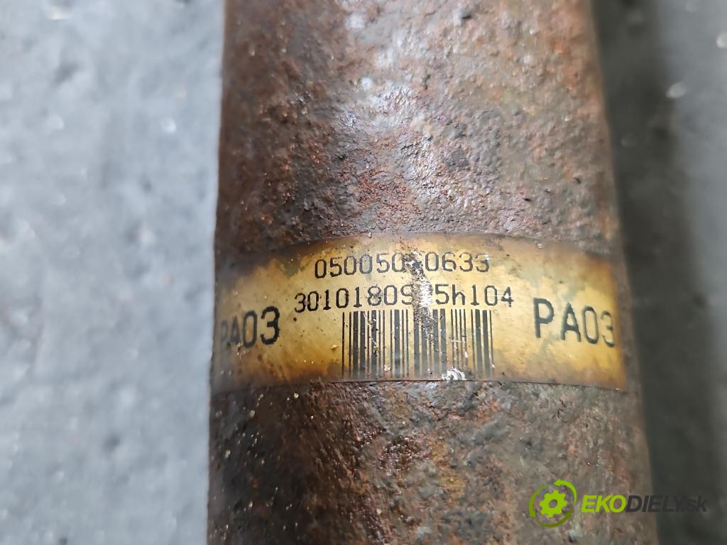 Toyota Rav4 III 2005-2012 2.0 vvti 152KM manual 112 kW 1998 cm3 5- Hřídel: zadné  (Kardaňový hriadeľ)