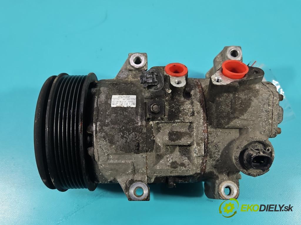 Toyota Rav4 III 2005-2012 2.0 vvti 152KM manual 112 kW 1998 cm3 5- Kompresor: klimatizácie 447260-1254 (Kompresor klimatizácie)
