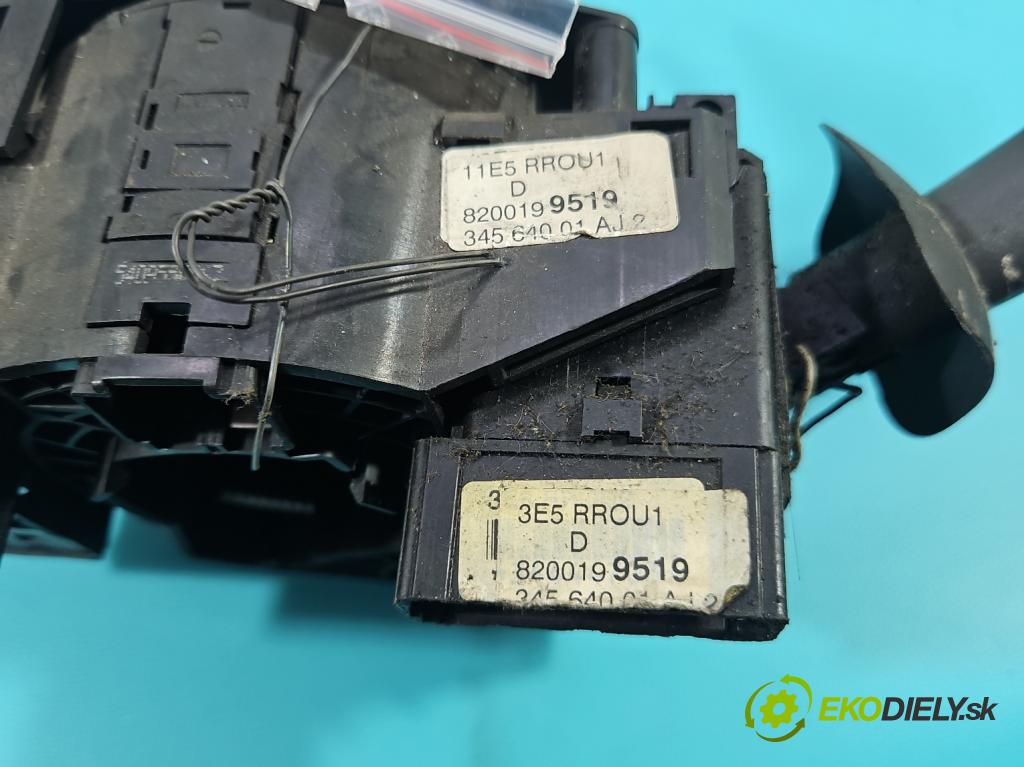 Opel Movano II 2003-2010 2.5 tdci 120 HP manual 88 kW 2464 cm3 5- prepínač komplex: 8200199519 (Prepínacie páčky pod volantom)