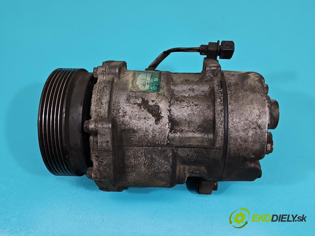 Vw Sharan I 1995-2010 1.8 T 150 HP manual 110 kW 1781 cm3 5- Kompresor: klimatizácie 7M3820803Q (Kompresor klimatizácie)