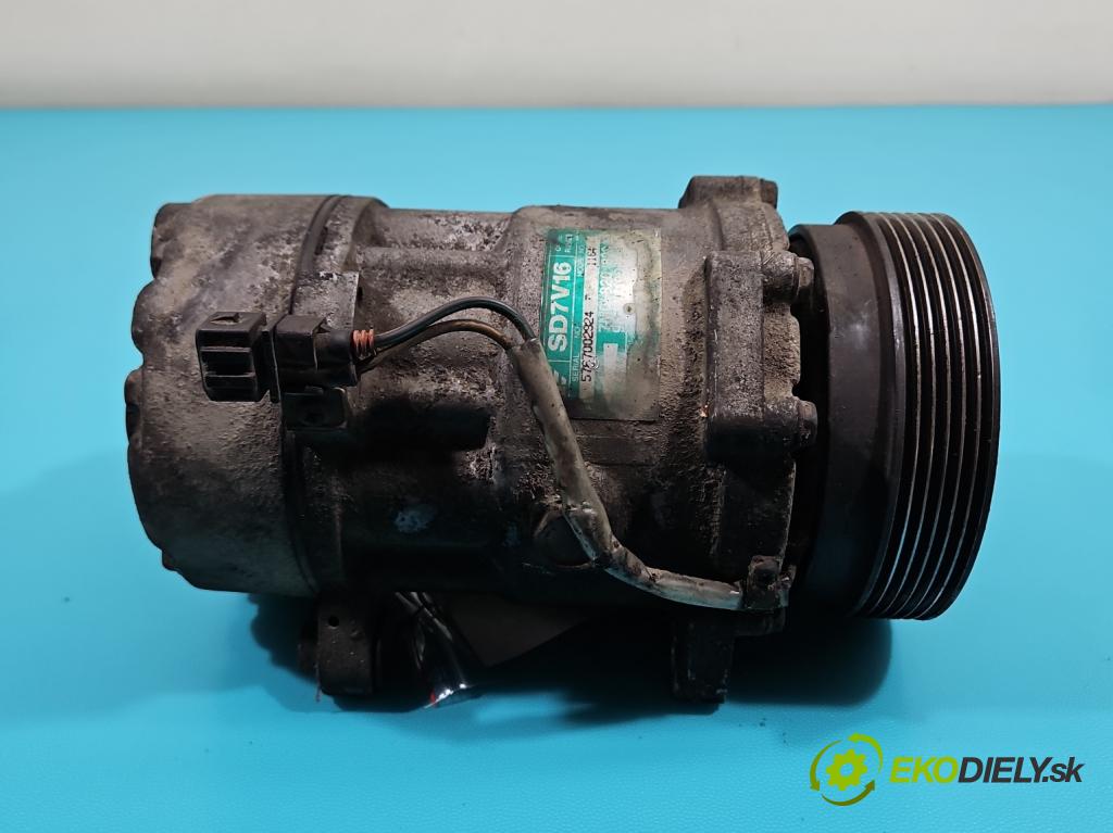 Vw Sharan I 1995-2010 1.8 T 150 HP manual 110 kW 1781 cm3 5- Kompresor: klimatizácie 7M3820803Q (Kompresor klimatizácie)