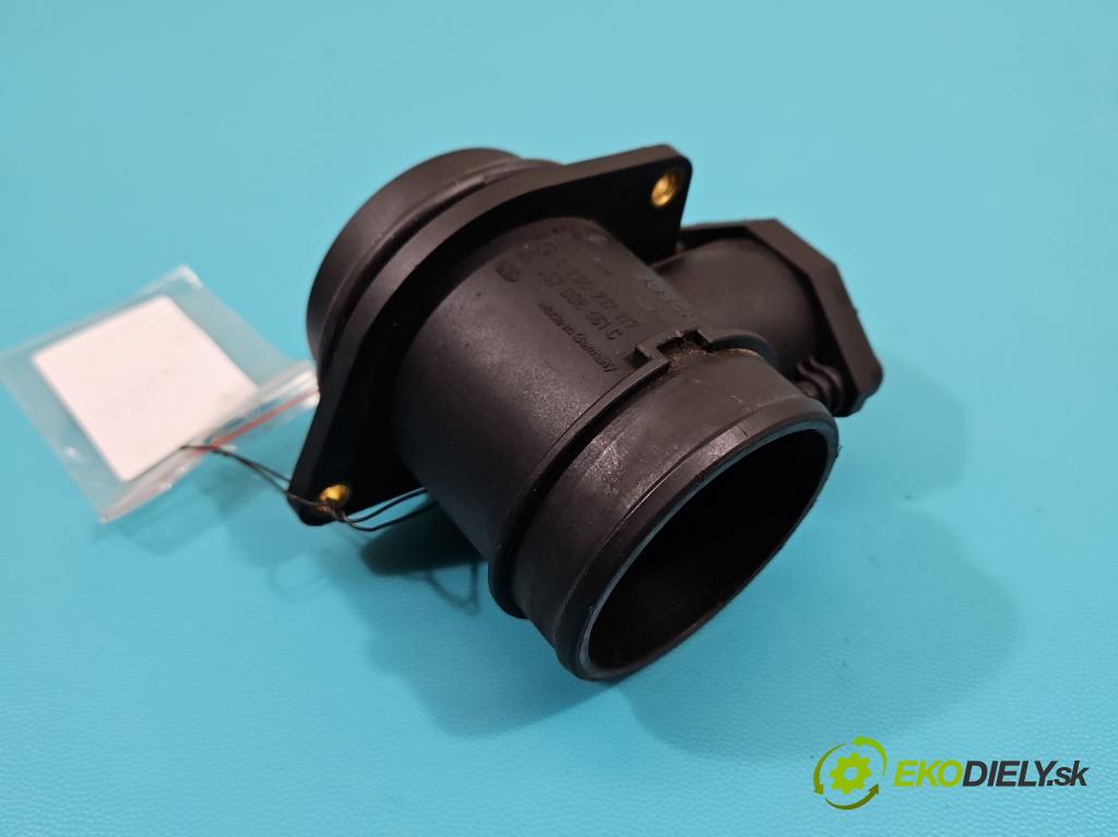 Vw Sharan I 1995-2010 1.8 T 150 HP manual 110 kW 1781 cm3 5- průtokoměr: 0280217117 (Váha vzduchu)