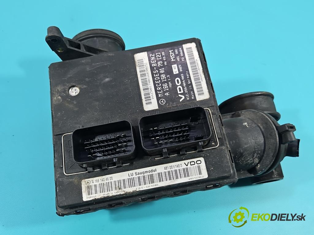 Mercedes A W168 1997-2004 1.4 82 HP manual 60 kW 1397 cm3 5- riadiaca jednotka motora A1661500179