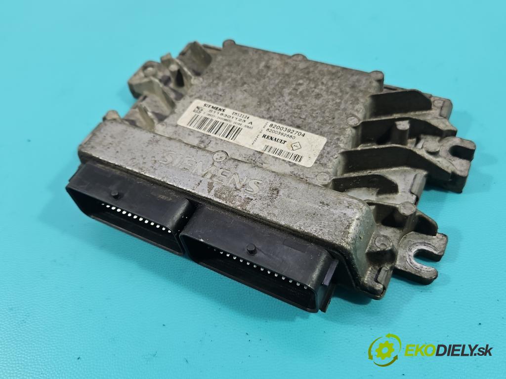 Renault Clio II 1998-2012 1.4 16V 98 HP manual 72 kW 1390 cm3 3- riadiaca jednotka motora S118301123A