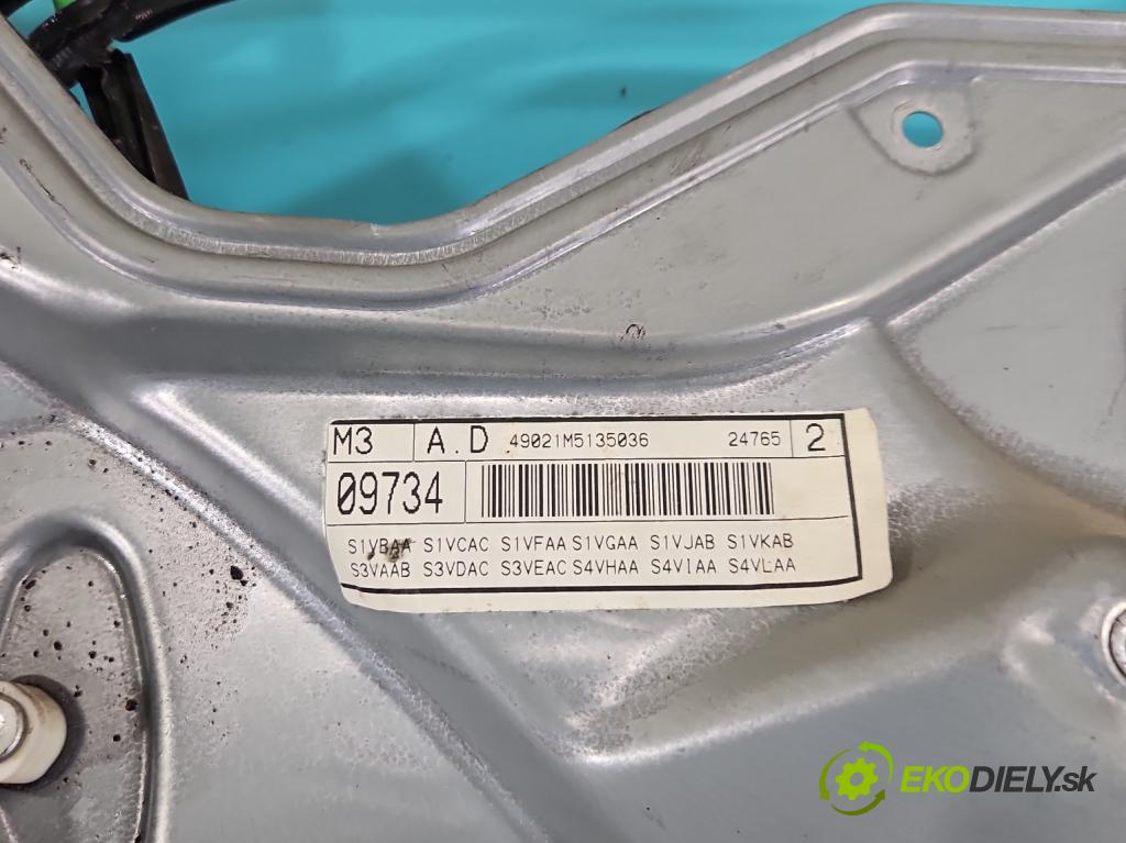 Seat Leon I 1999-2005 1.9 tdi 110 hp manual 81 kW 1896 cm3 5- mechanismus stahování přední pravý 1M5135036