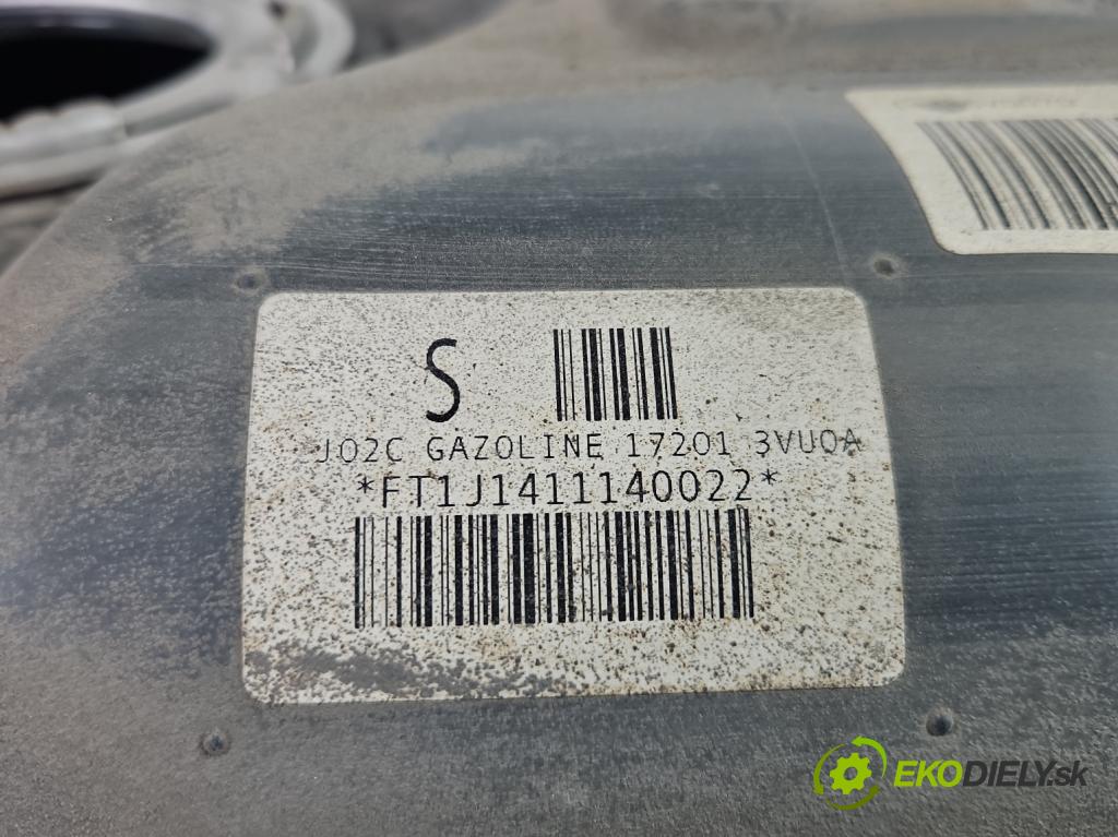 Nissan Note II 2012-2016 1.2 16V 80 HP manual 59 kW 1198 cm3 5- Nádrž: palivo 17205-3VU0A. (Palivová nádrž)