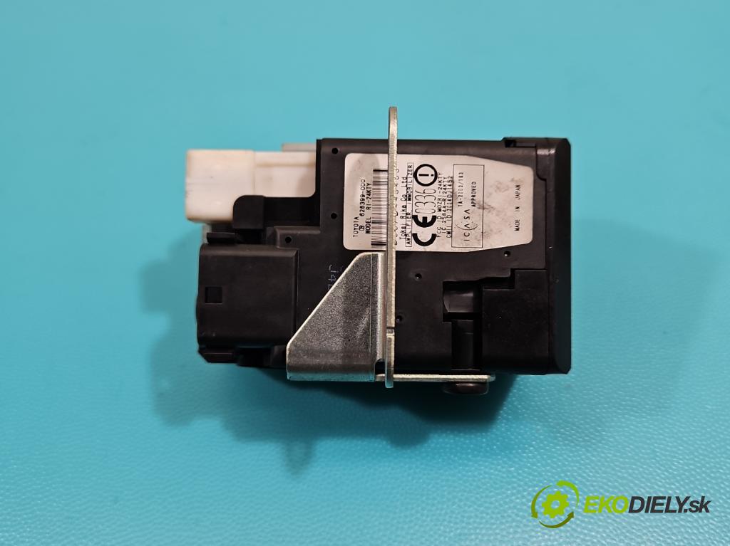Toyota Corolla Verso II 2004-2009 2.0 D4D 116 HP manual 85 kW 1995 cm3 5- Spínačka 2584A-RI24KTY (Spínacia skrinka)