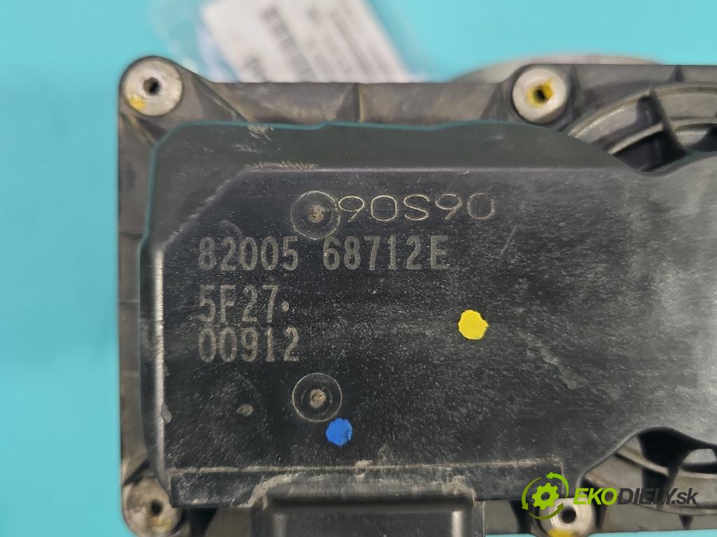 Renault Clio IV 2012-2020 1,2.0 16V 73 HP manual 54 kW 1149 cm3 5- klapka 82005-68712E (Škrtiaca klapka)