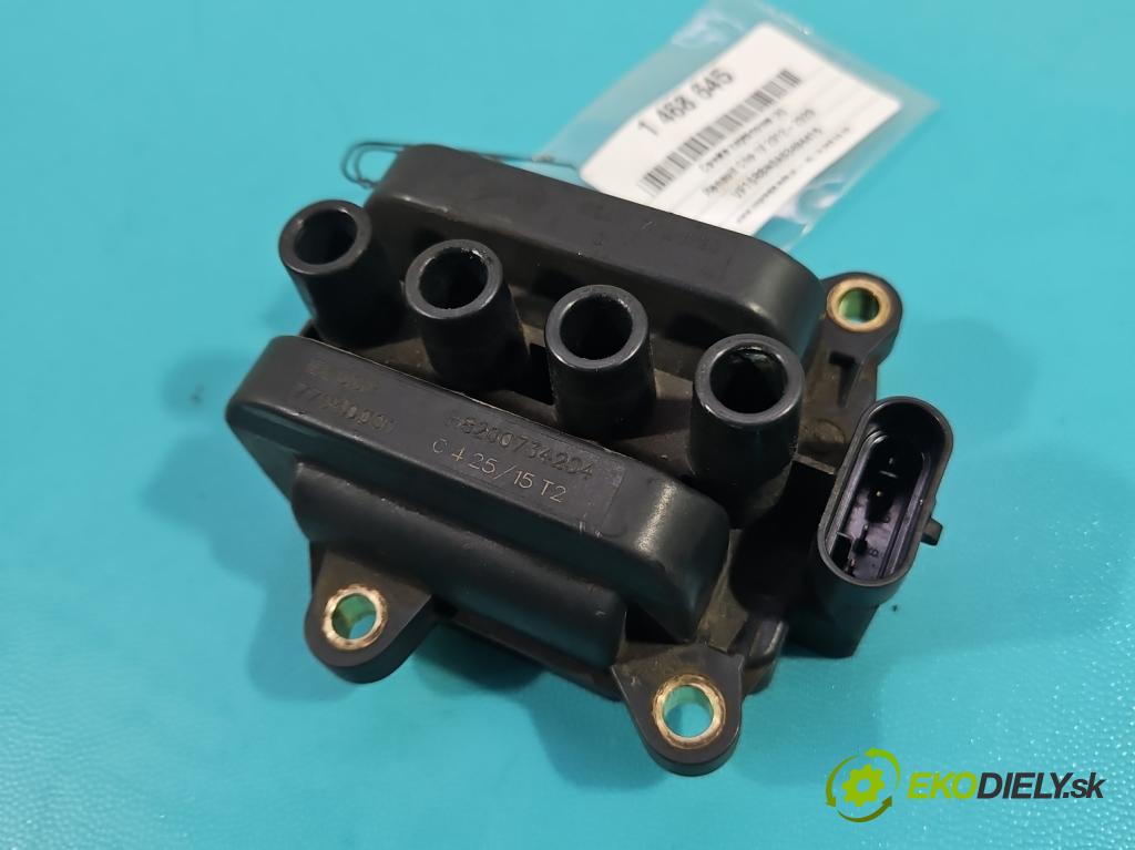 Renault Clio IV 2012-2020 1,2.0 16V 73 HP manual 54 kW 1149 cm3 5- cievka zapaľovacia 8200734204 (Zapaľovacia cievka)