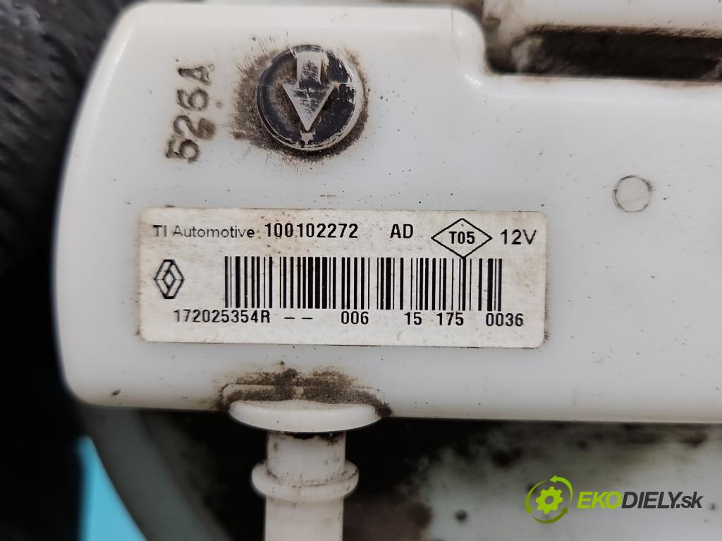 Renault Clio IV 2012-2020 1,2.0 16V 73 hp manual 54 kW 1149 cm3 5- čerpadlo paliva 172025354R