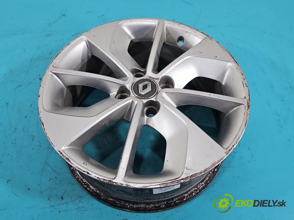 Renault Clio IV 2012-2020 1,2.0 16V 73 hp manual 54 kW 1149 cm3 5- Felga hliník: 16