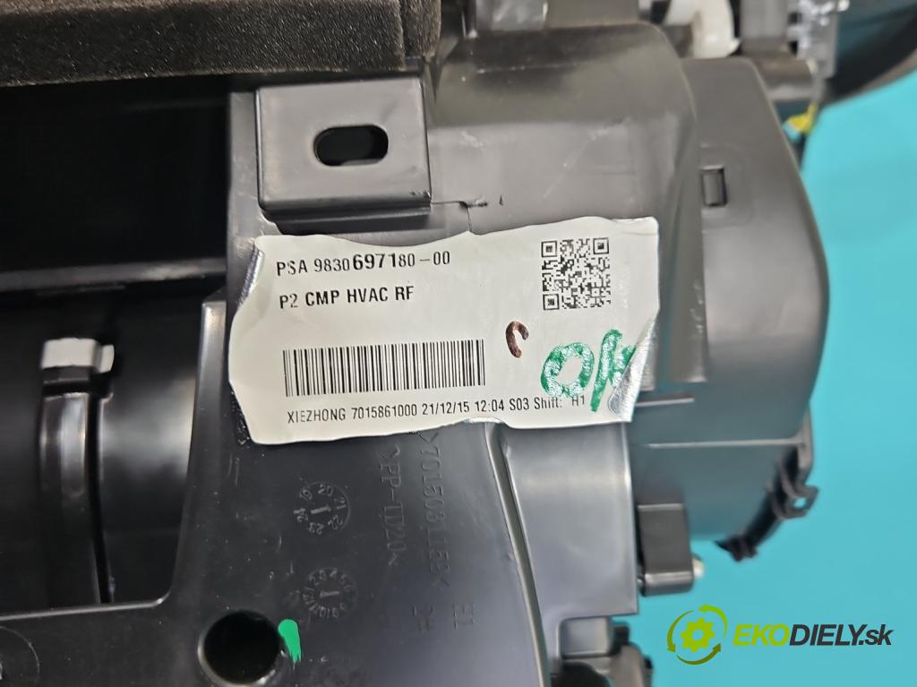 Opel Corsa F 2019- 1.2 12V 75 hp manual 55 kW 1199 cm3 5- radiátor 9830697180 (Radiátory topení)