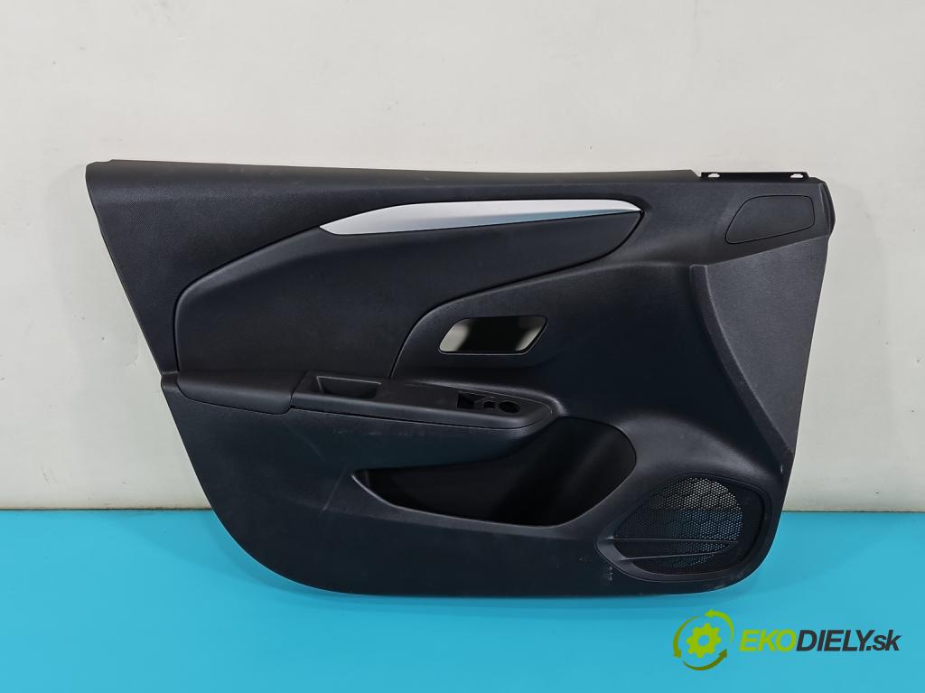 Opel Corsa F 2019- 1.2 12V 75 HP manual 55 kW 1199 cm3 5- Čalounictví: dvere predné ľavé 