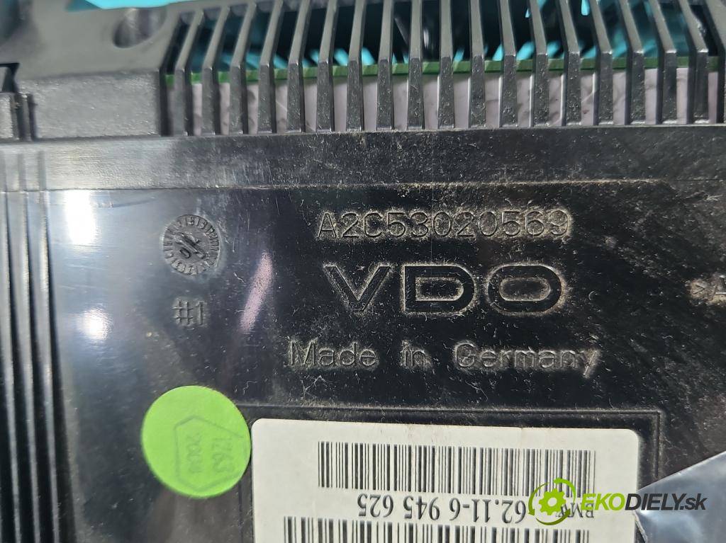 Bmw 5 E60 2003-2010 2.5 R6 192 HP automatic 141 kW 2494 cm3 5- prístrojovka/ budíky 62116 (Prístrojová doska)