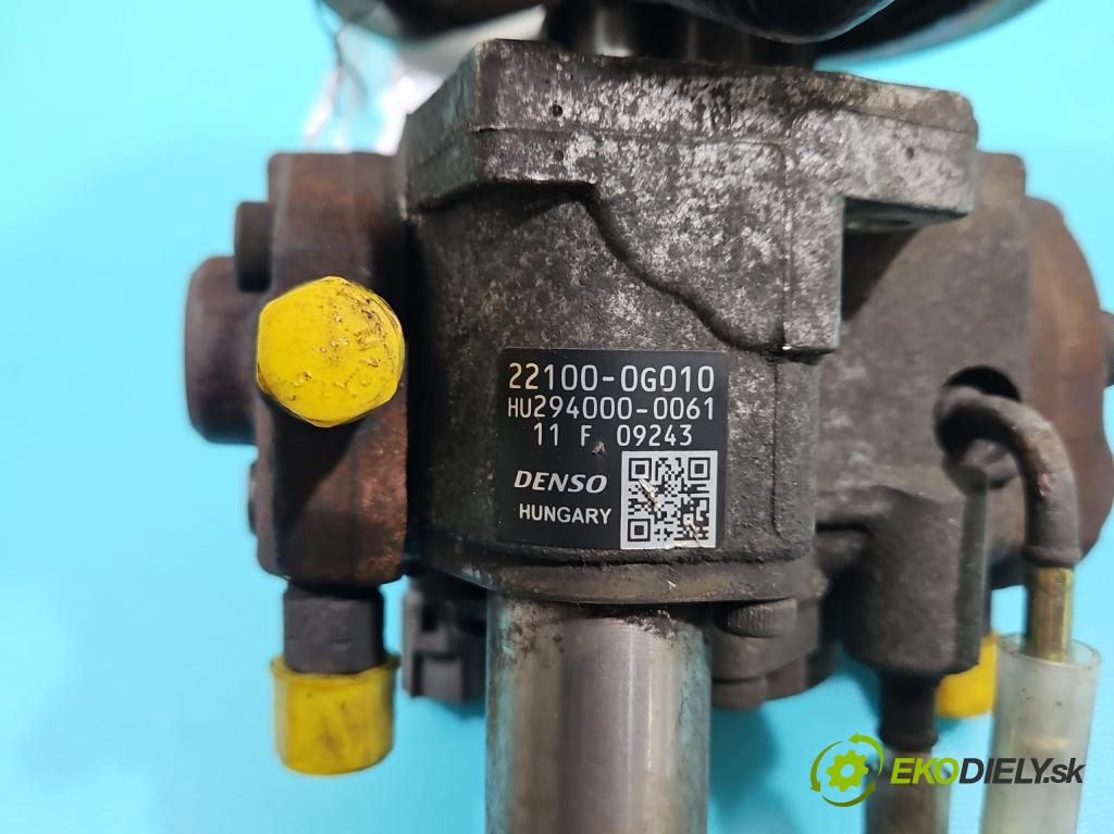 Toyota Corolla Verso II 2004-2009 2.0 D4D 116 HP manual 85 kW 1995 cm3 5- čerpadlo vstrekovacia 22100-0G010 (Vstrekovacie čerpadlo)