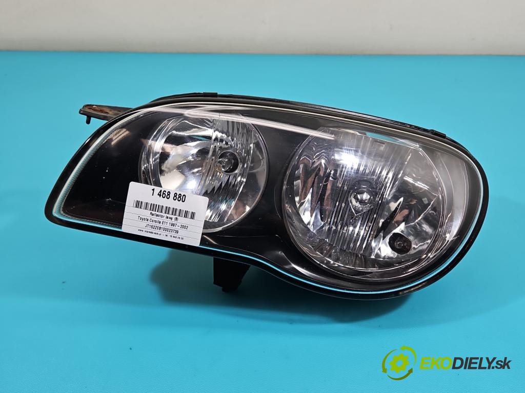 Toyota Corolla E11 1997-2002 1.4 vvti 97KM manual 71 kW 1398 cm3 3- Reflektor: ľavý 100-77126 (Kľučka dverí ostatné)