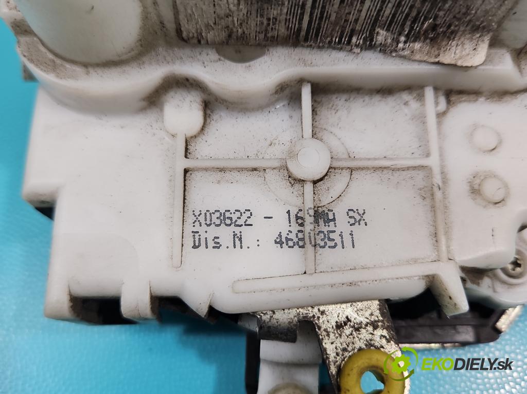 Fiat Panda II 2003-2012 1.1 54 hp manual 40 kW 1108 cm3 5- zámek přední levý 46803511