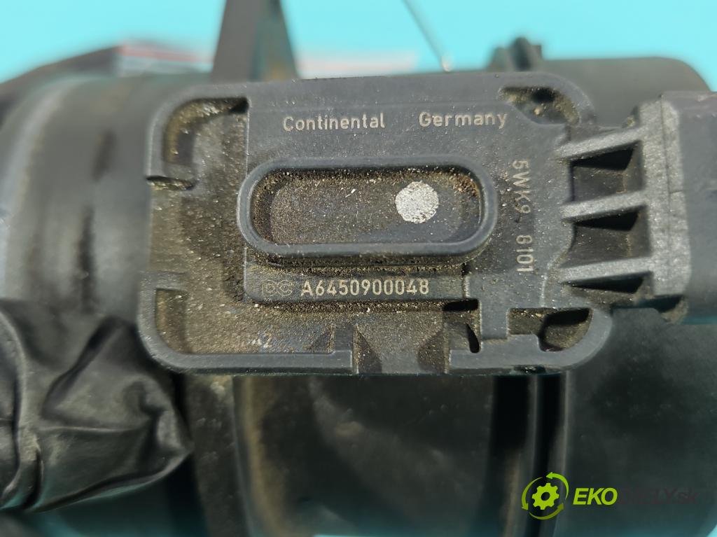 Mercedes E W212 2009-2016 2,2.0 cdi (651924) 136 HP automatic 100 kW 2143 cm3 5- průtokoměr: 5WK98101 (Váha vzduchu)