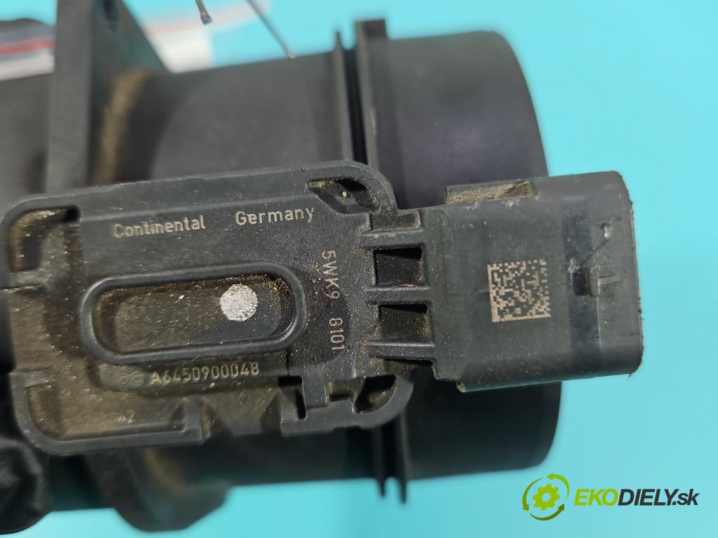 Mercedes E W212 2009-2016 2,2.0 cdi (651924) 136 HP automatic 100 kW 2143 cm3 5- průtokoměr: 5WK98101 (Váha vzduchu)